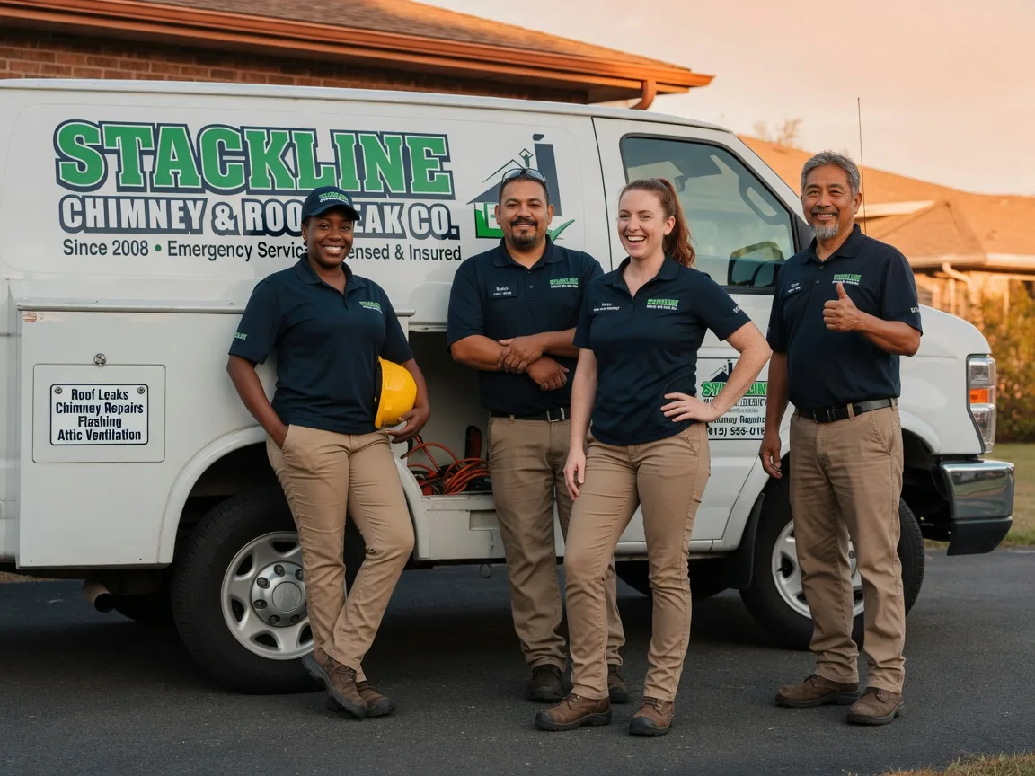 Chimney flashing repair company in Hersey, MI